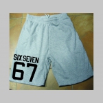 Six Seven 67 teplákové kraťasy s tlačeným logom Six Seven 67 teplákové kraťasy s tlačeným logom